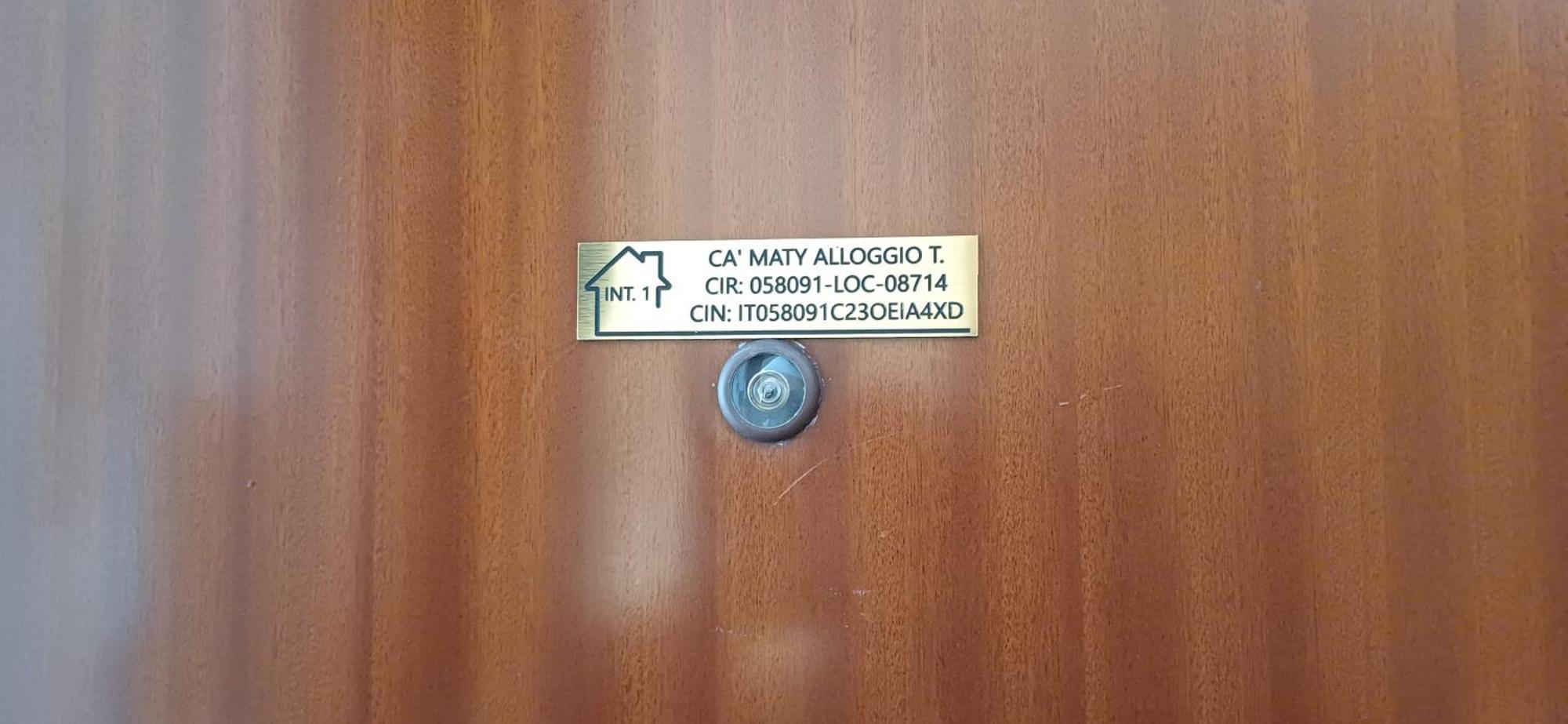 Ca' Mati Turistico Vaticano Apartment *
